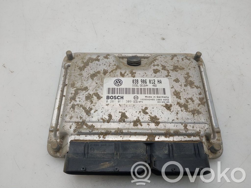 Unidad de control/módulo del motor   038906012HA
