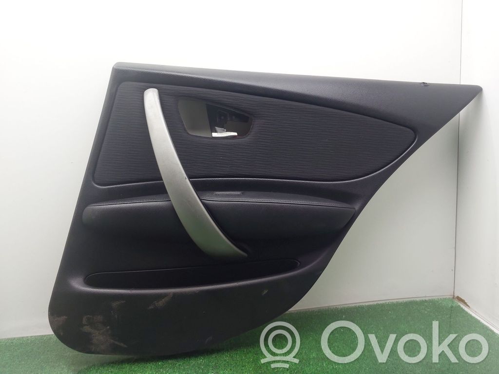BMW 1 E81 E87 Moldura del tarjetero de la puerta trasera