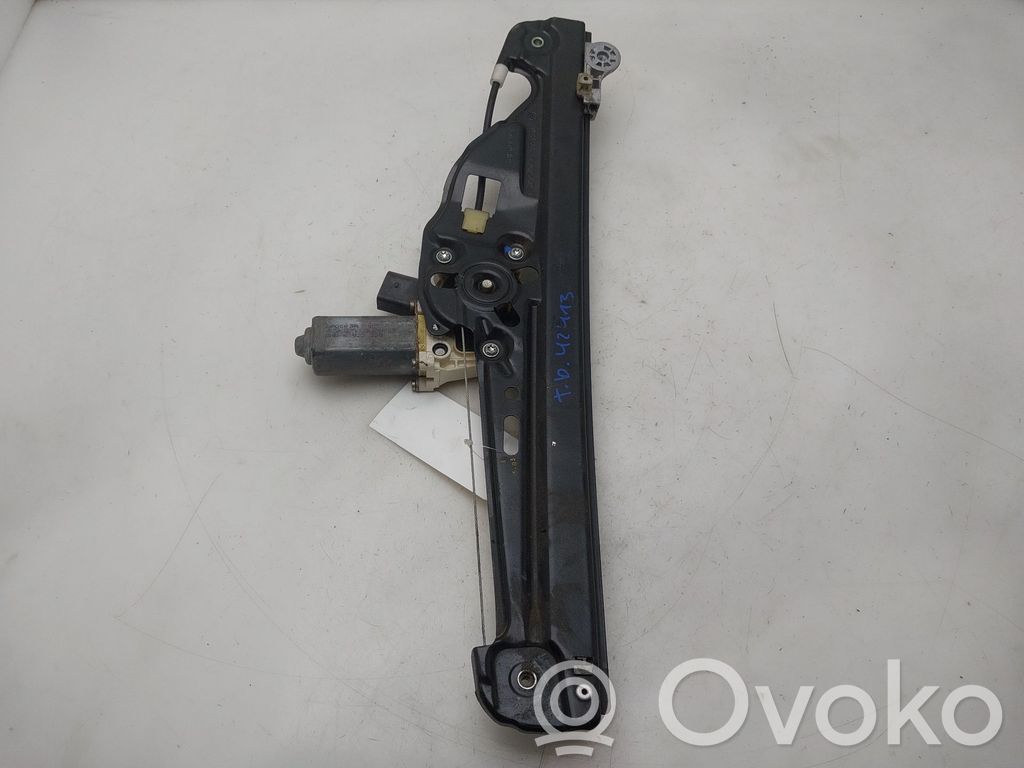 BMW 5 E60 E61 Ręczny podnośnik szyby drzwi tylnych