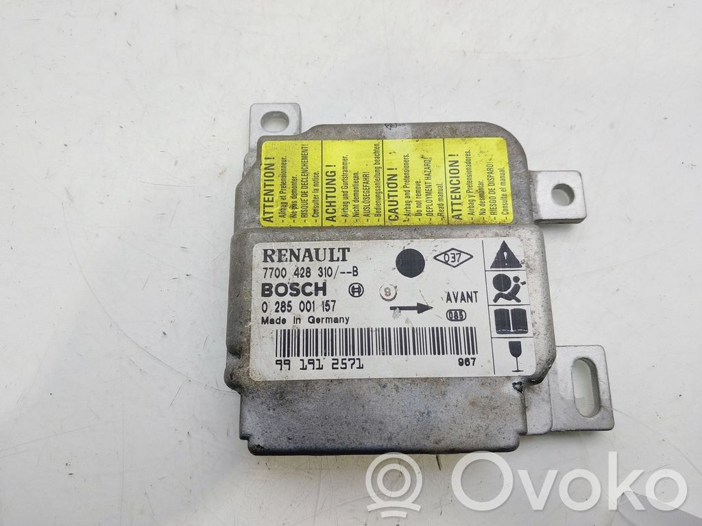 Renault Clio II Centralina/modulo airbag