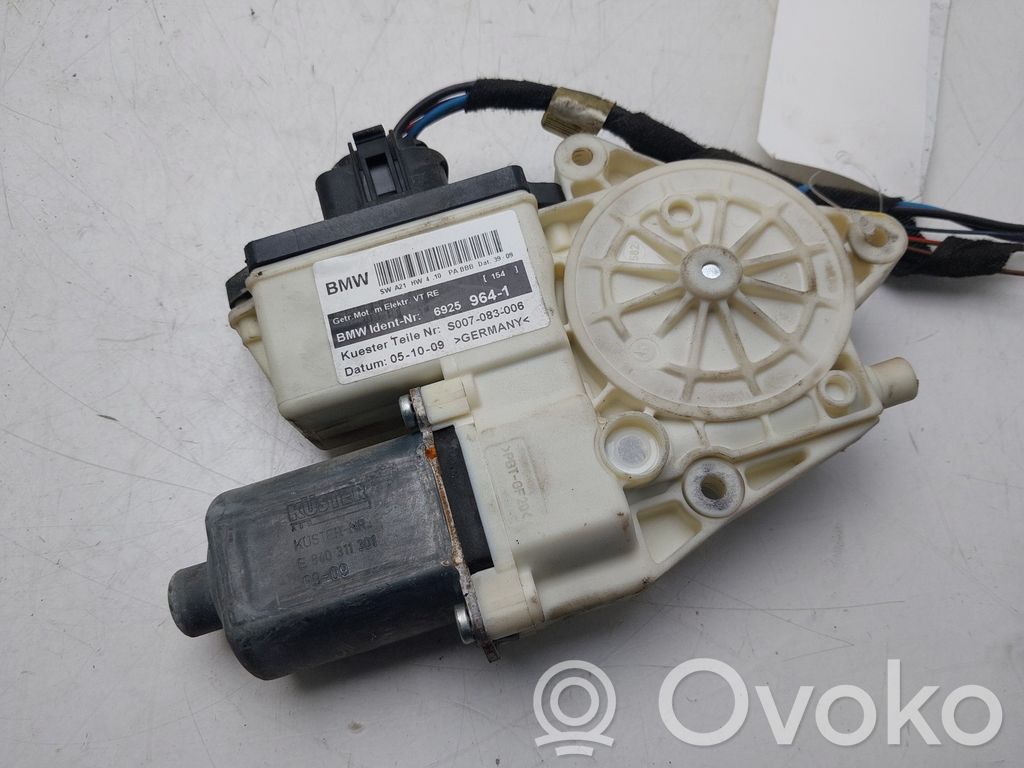 Audi A7 S7 4G Moteur de lève-vitre de porte avant 