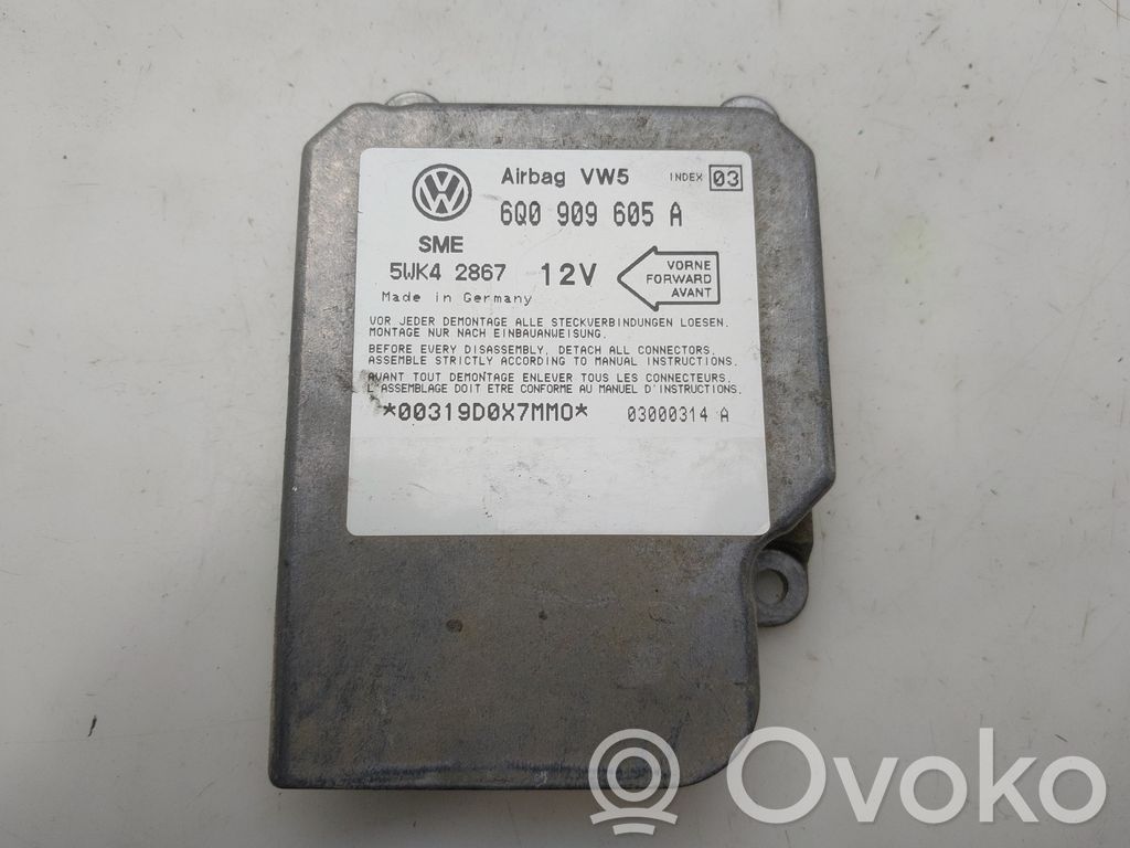Opel Astra G Centralina/modulo airbag 