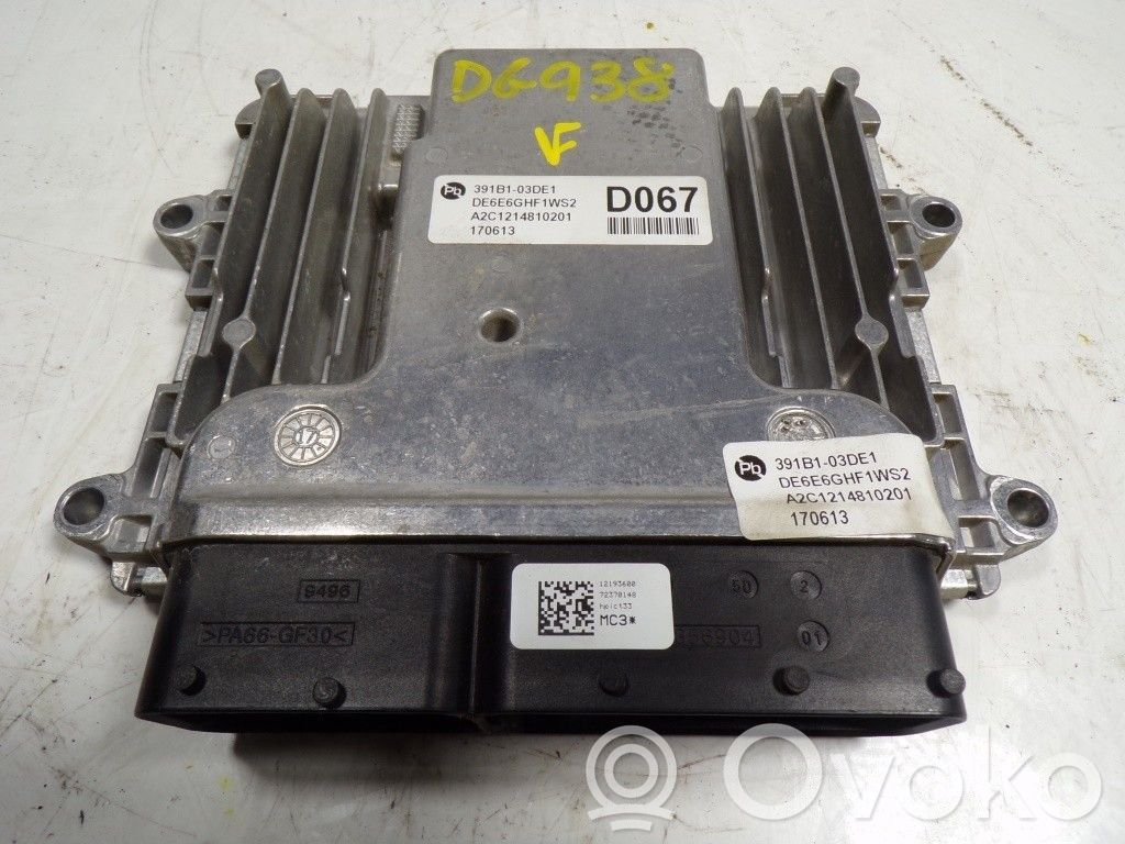 Engine control unit/module   391A503DE1,391B103DE1,A2C1214810201