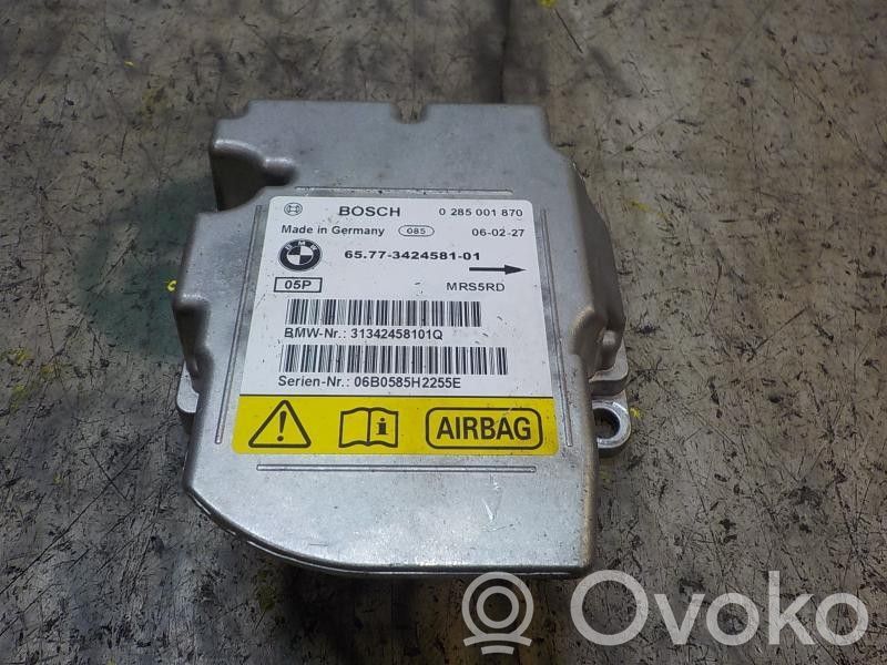 Airbag control unit/module   65773424581,6577342458101,0285001870