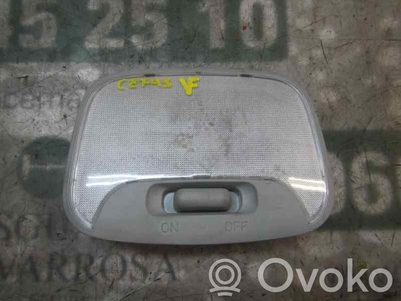 Citroen C-Zero Headlining lighting console trim 