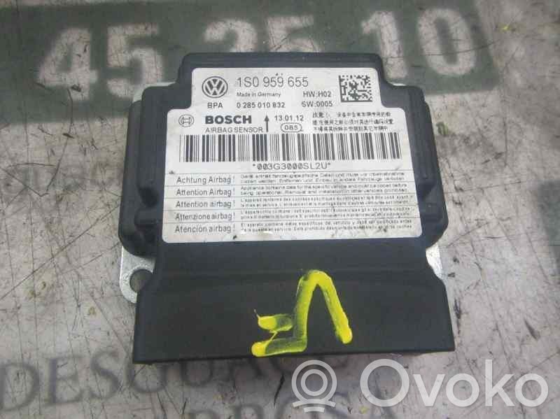 Centralina/modulo airbag   1S0959655005,1S0959655