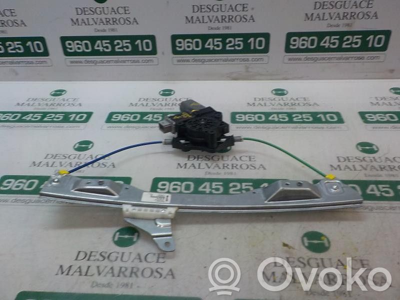 Opel Corsa E Regulador manual de la ventanilla delantera 