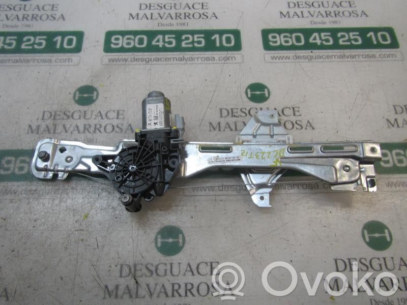 Macara geam spate fără motor   9674437380