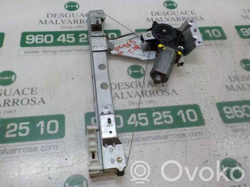 Regulador de puerta trasera con motor