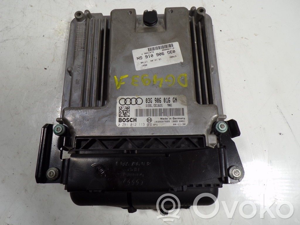 Audi A4 S4 B6 8E 8H Centralina/modulo del motore 
