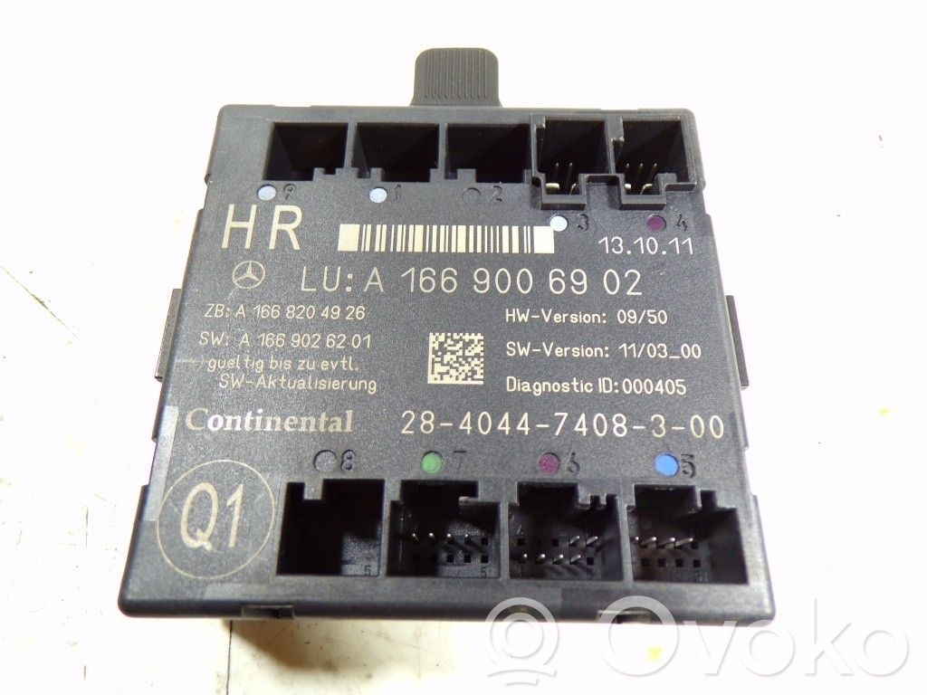 Mercedes-Benz ML W164 Modul confort 