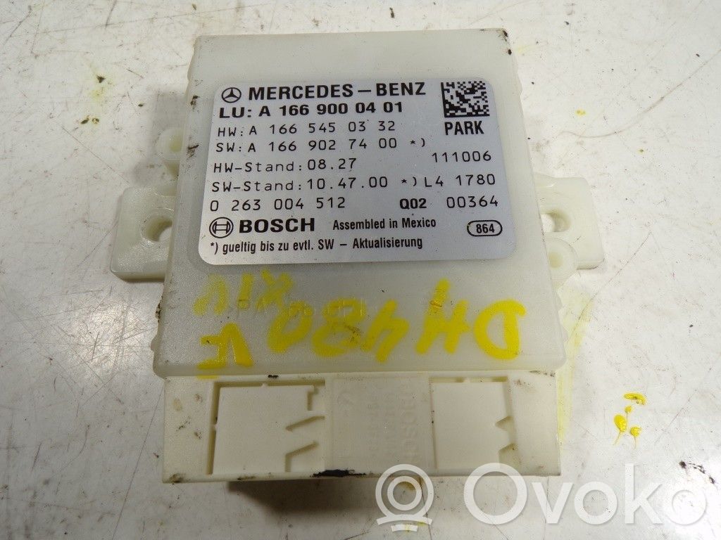 Alte unități/module de control   A1669000401,A1669000401,0263004512