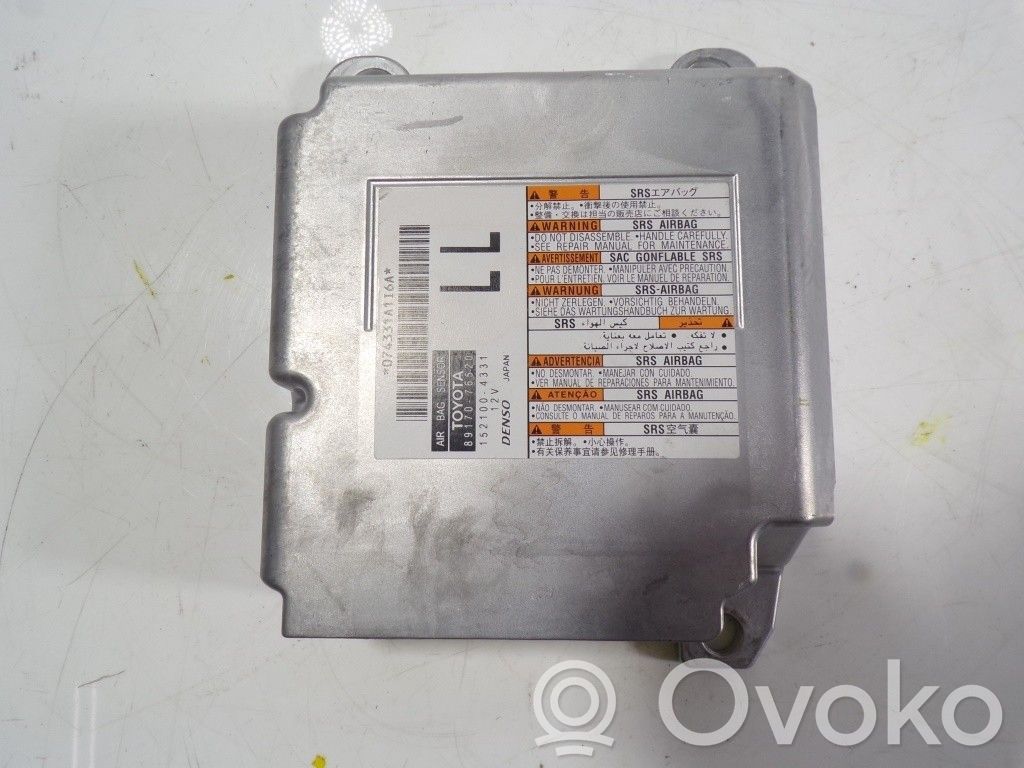 Lexus UX Airbag control unit/module 