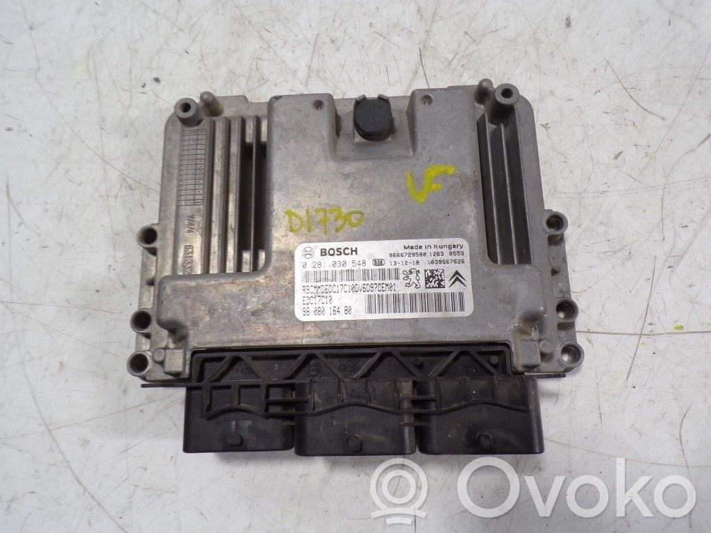 Peugeot 308 Unitate/modul de control motor 
