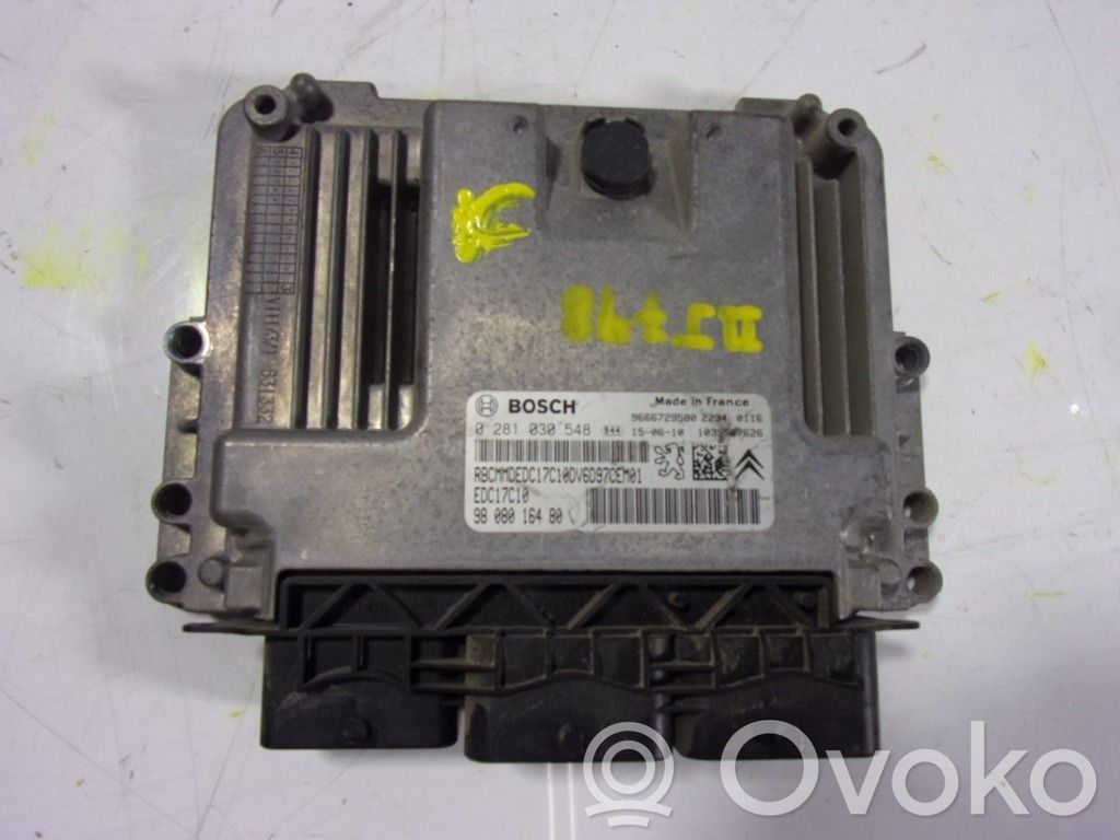 Citroen C4 Grand Picasso Engine control unit/module 