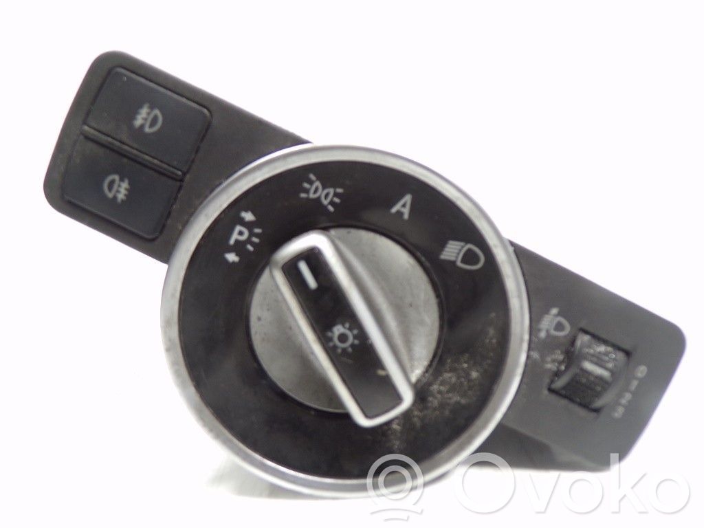 Mercedes-Benz E A207 Interruptor de control del panel de luces 