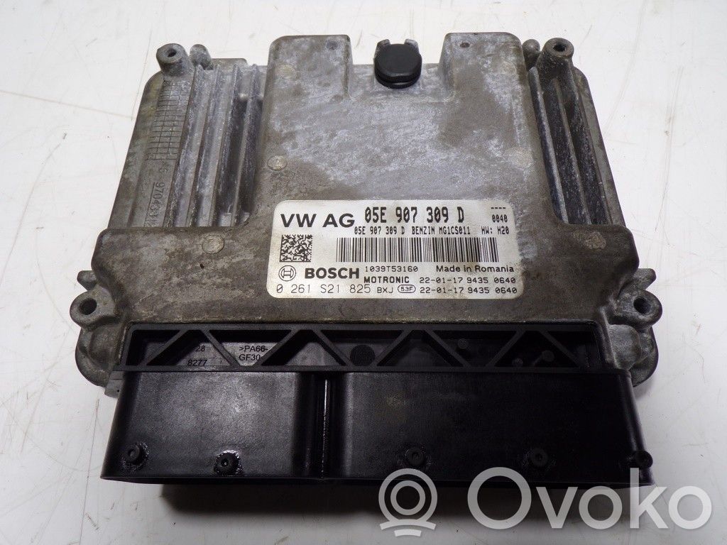 Unidad de control/módulo del motor   05E906012H,05E907309D,0261S21825