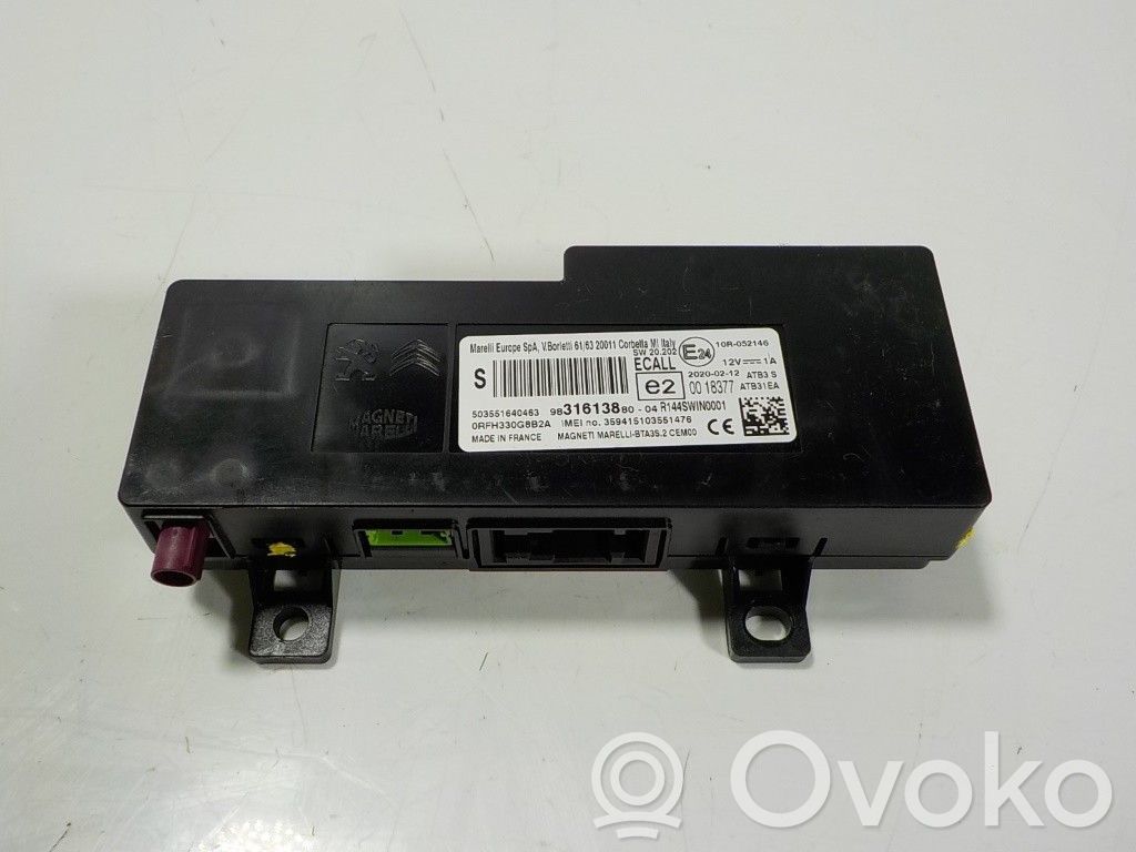 Citroen C3 Citu veidu vadības bloki / moduļi 