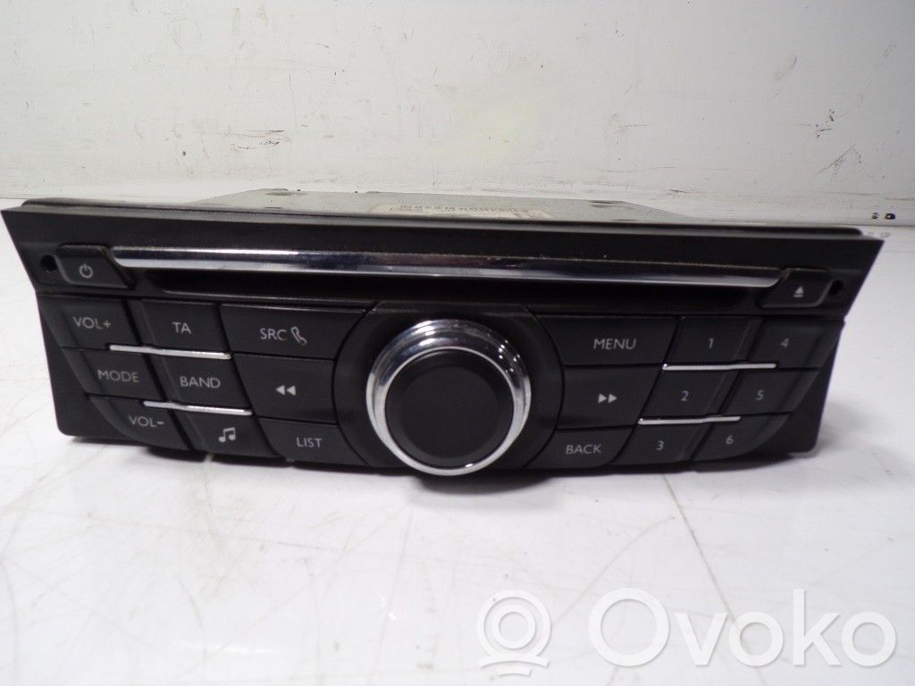 Citroen C-Elysée Steuergerät Audioanlage Soundsystem Hi-Fi 