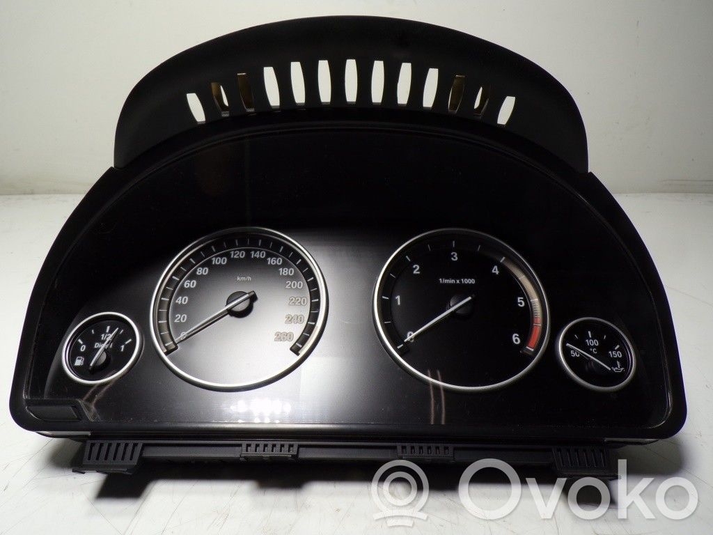 BMW 5 F10 F11 Compteur de vitesse tableau de bord
