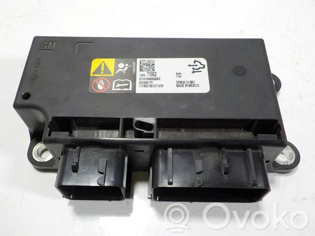 Unidad de control/módulo del Airbag   13597092,13597092