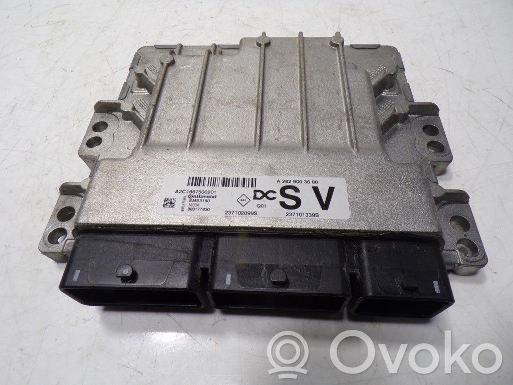 Unidad de control/módulo del motor   237102099S,A2829003600