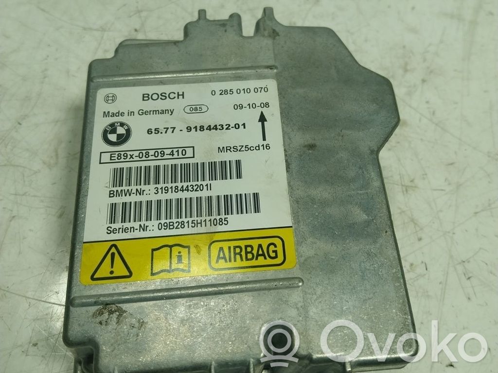 Unidad de control/módulo del Airbag   65779184432,918443201