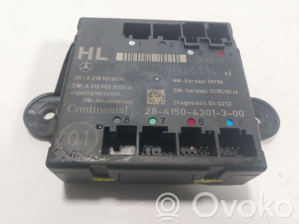 Mercedes-Benz E W211 Alte unități/module de control 