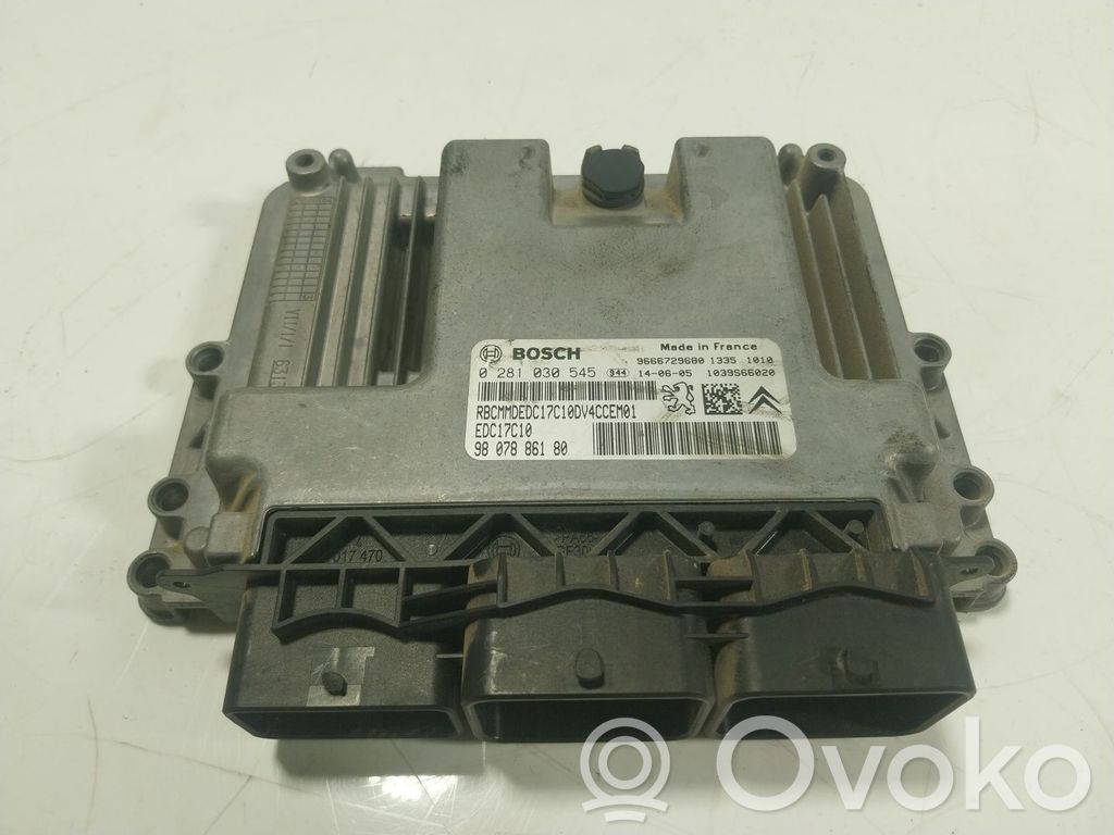 Unidad de control/módulo del motor   1609529480,9807886180