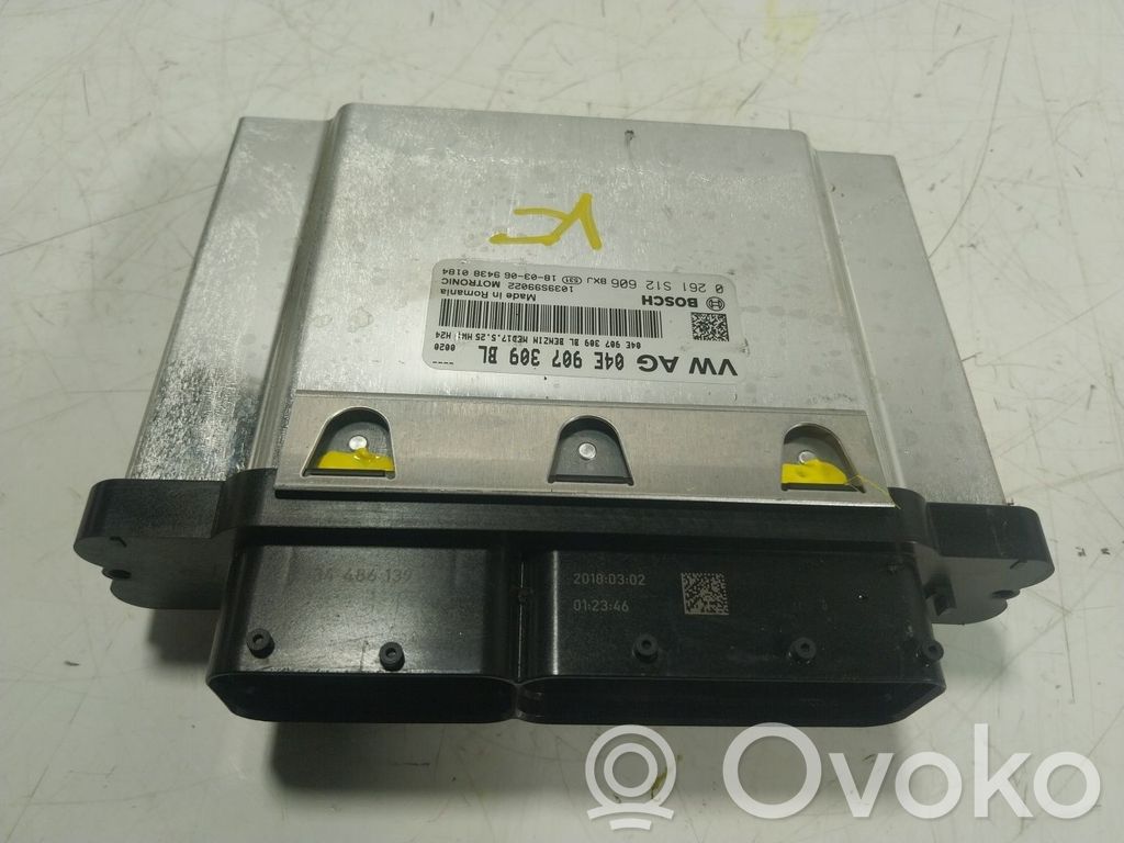 Engine control unit/module   04E906027GR5F0,04E907309BL