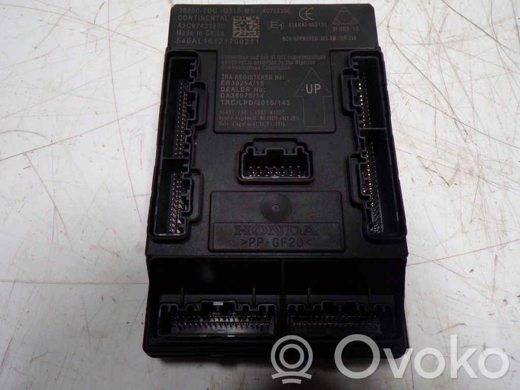 Autres unités de commande / modules   38809TGGG31,38800TGGG310M1,A2C97421800