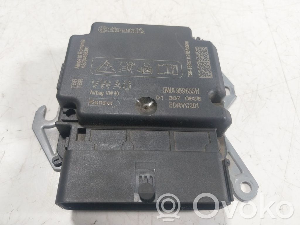 Volkswagen Golf SportWagen Unitate/modul de comandă airbaguri 