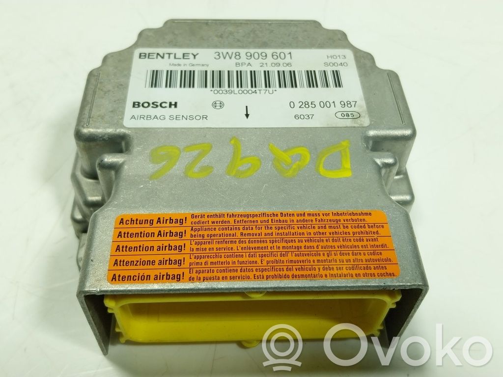 Module de contrôle airbag   3W8909601,3W8909601