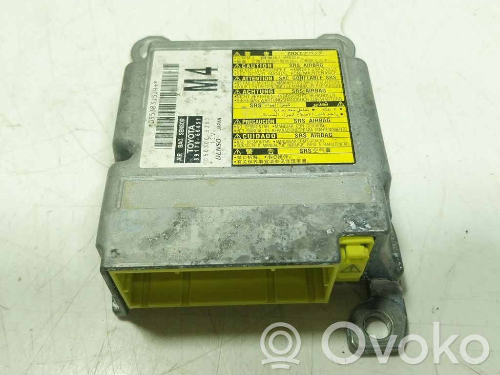 Toyota Land Cruiser (J200) Sterownik / Moduł Airbag 
