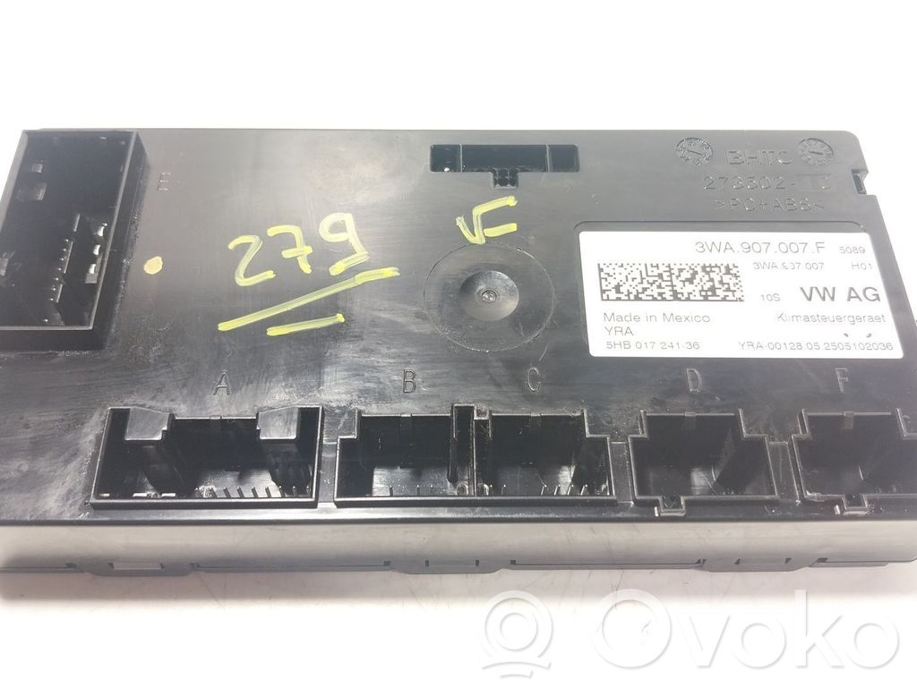 Otras unidades de control/módulos   3WA907007F,3WA907007F