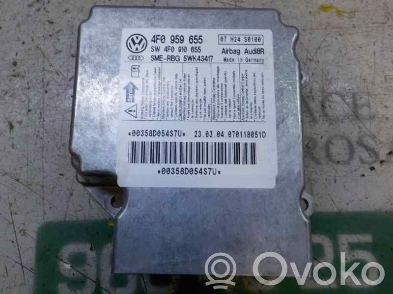 Unidad de control/módulo del Airbag   4F0910655G00F,4F0959655,5WK43417