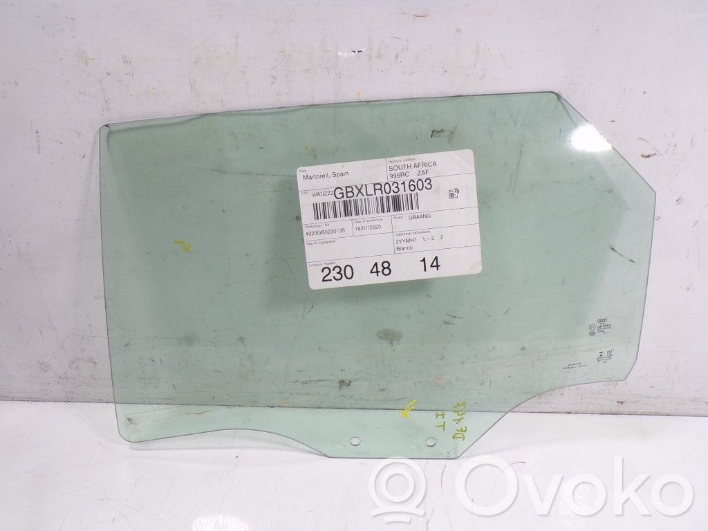 Audi A1 Takaoven ikkunalasi 