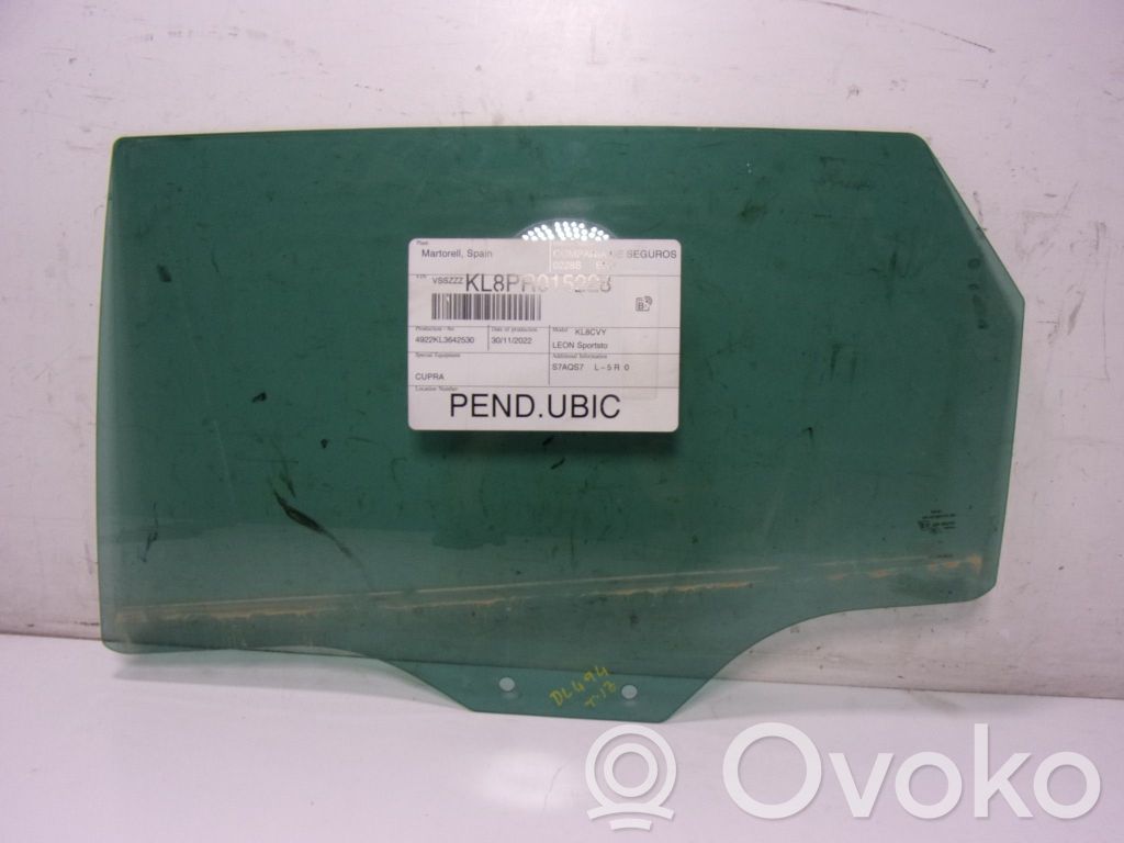 Cupra Leon Luna de la puerta trasera 
