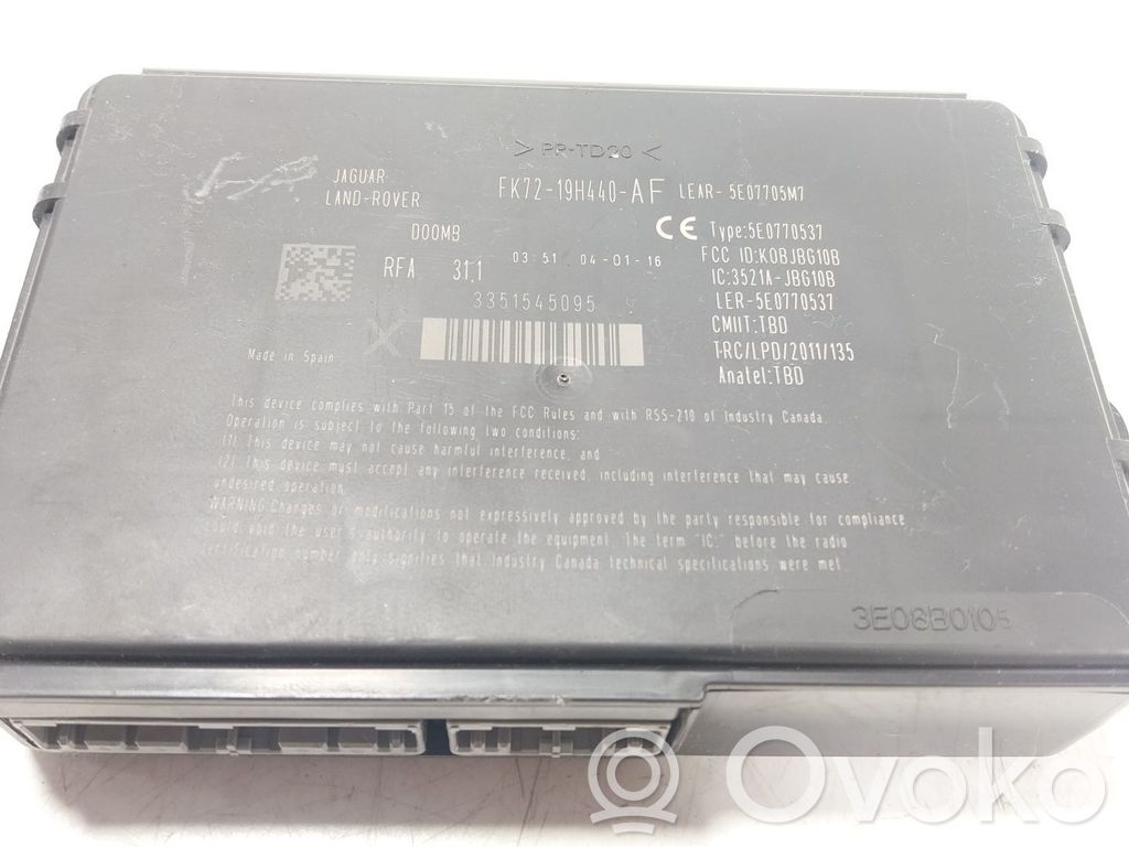 Land Rover Range Rover L405 Alte unități/module de control 
