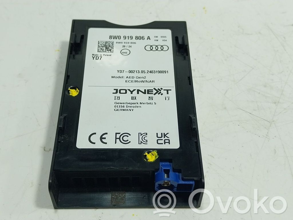 Autres unités de commande / modules   8W0919806A
