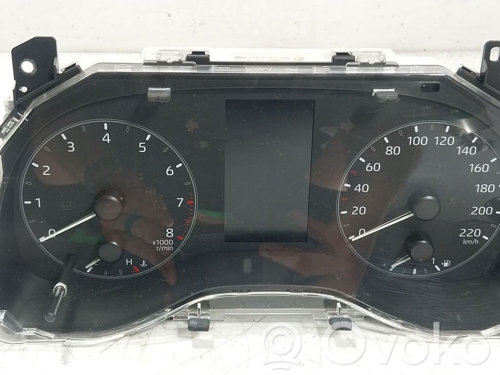 Toyota Yaris Vitezometru (grup de instrumente) 