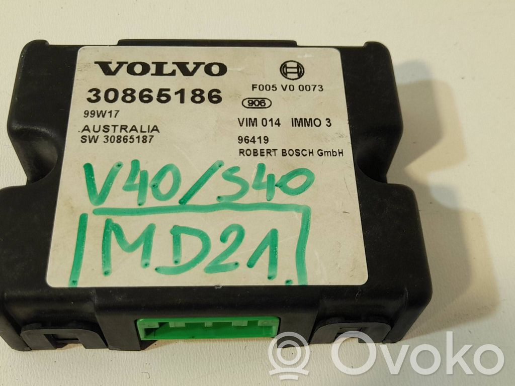 Immobilizer control unit/module   30865186