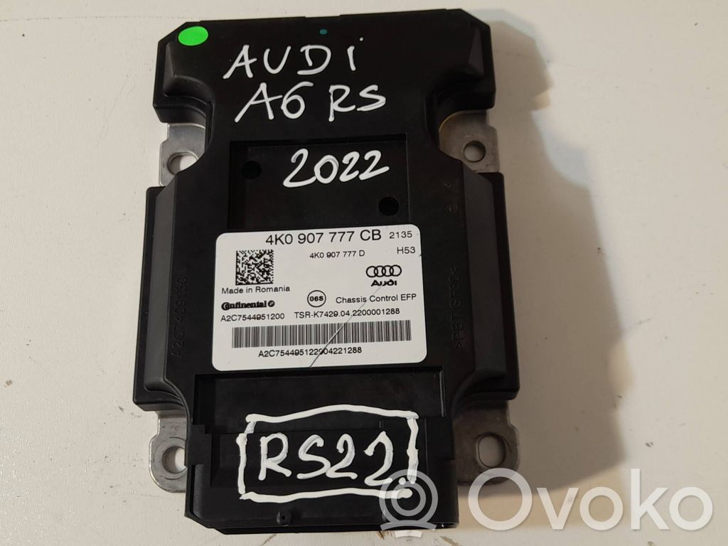 Audi RS6 C8 Suspension control unit/module 