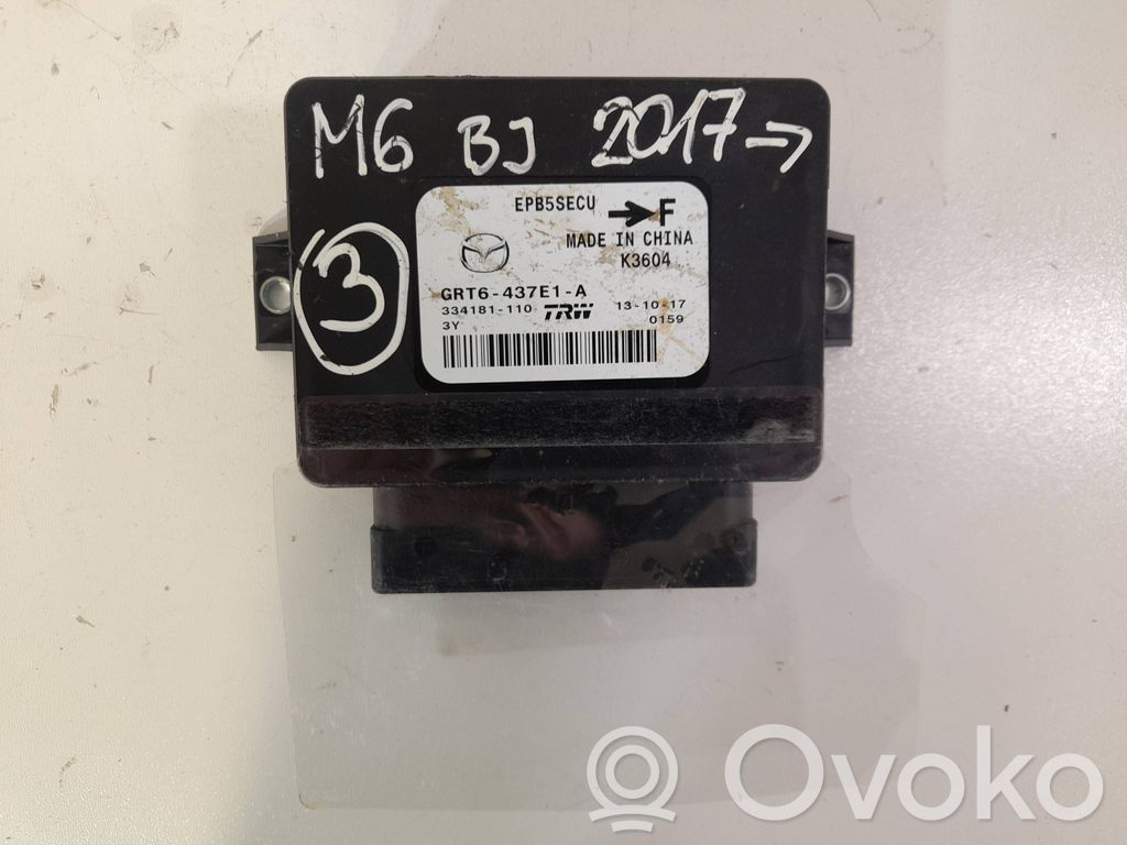 Mazda 6 Other control units/modules 