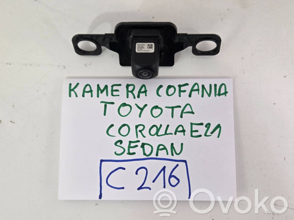 Toyota Corolla E210 E21 Camara trasera coche 