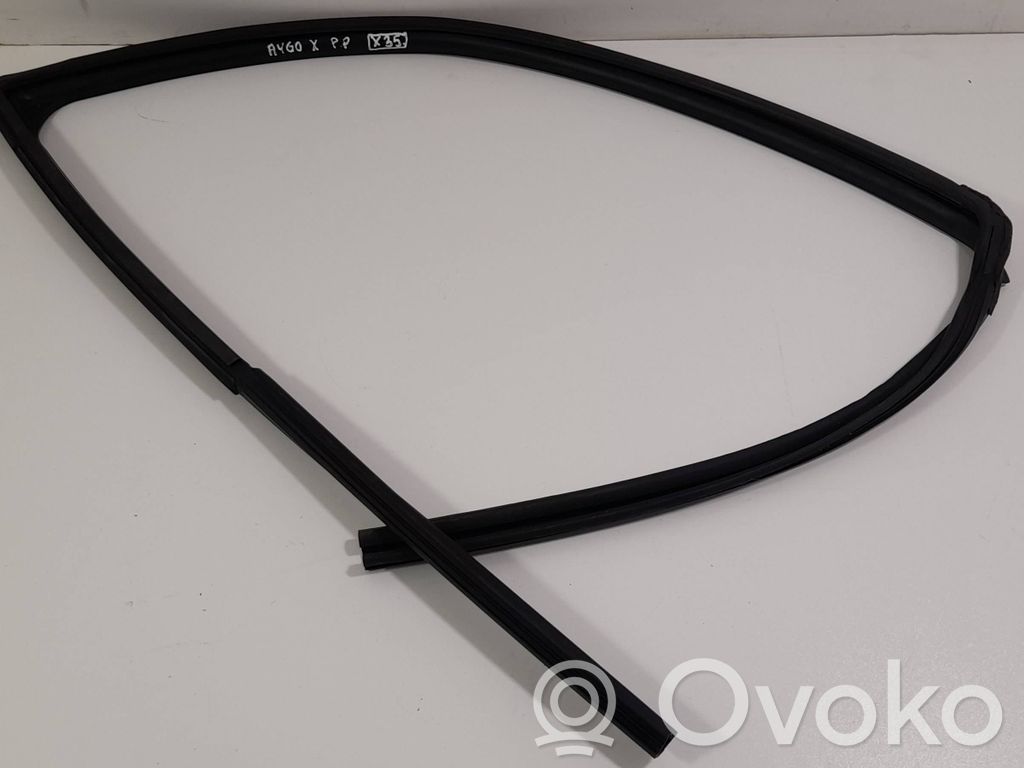 Toyota Aygo X Front door glass trim molding 