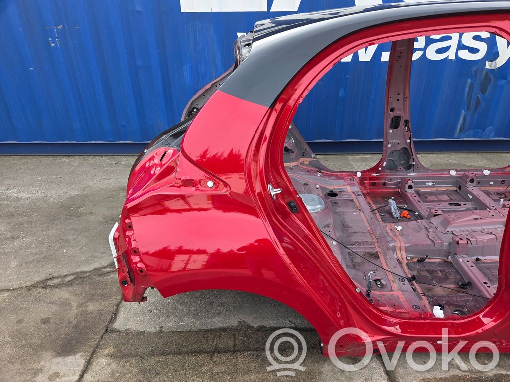 Toyota Yaris XP210 Galinis ketvirtis 
