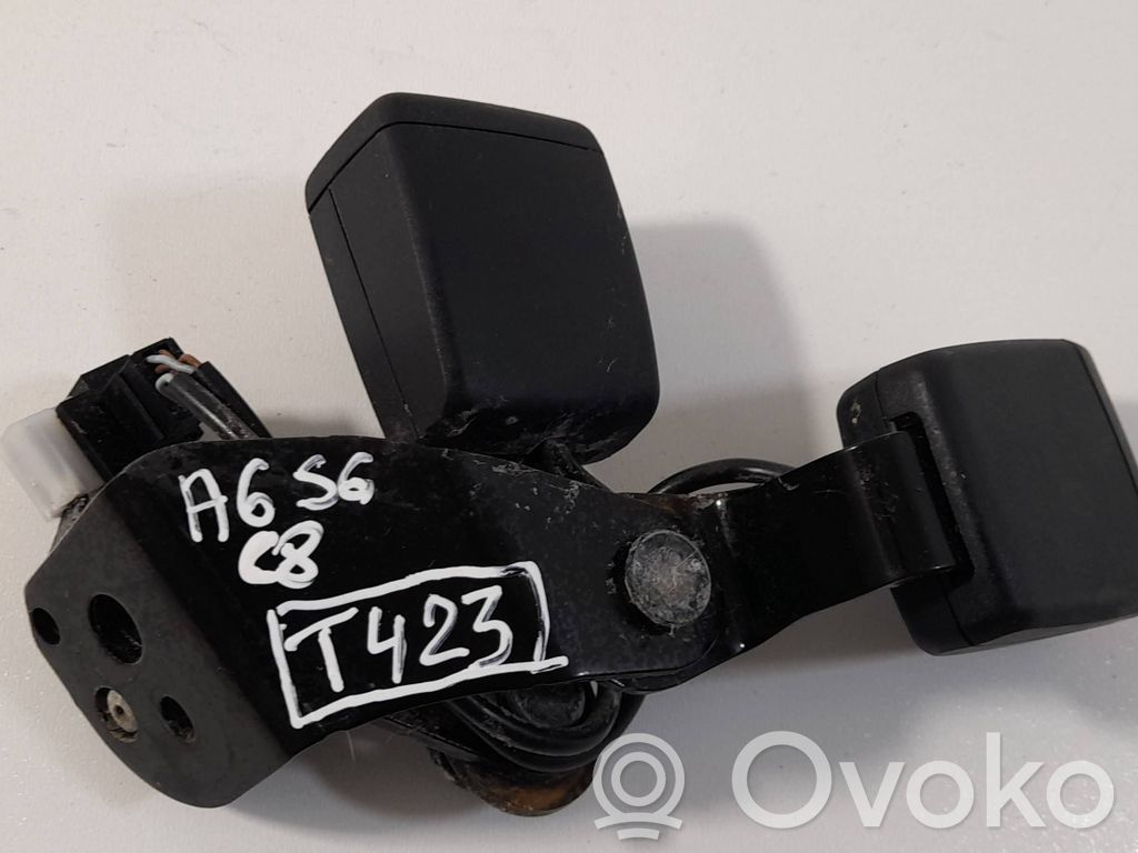 Audi A6 S6 C8 4K Boucle de ceinture de sécurité arrière 