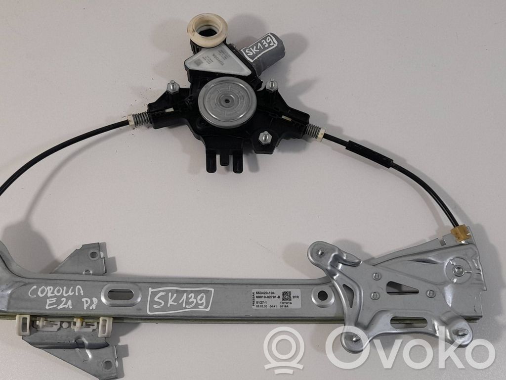Toyota Corolla E210 E21 Fensterheber elektrisch ohne Motor Tür vorne 