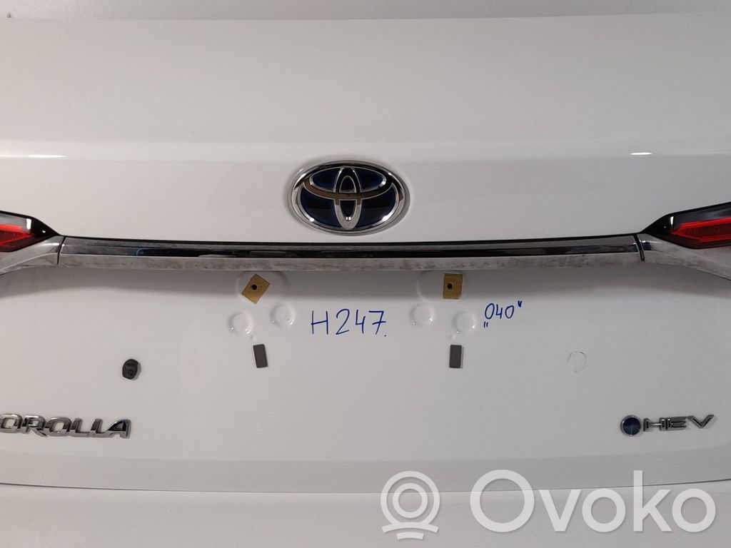 Toyota Corolla E210 E21 Tailgate/trunk/boot lid 